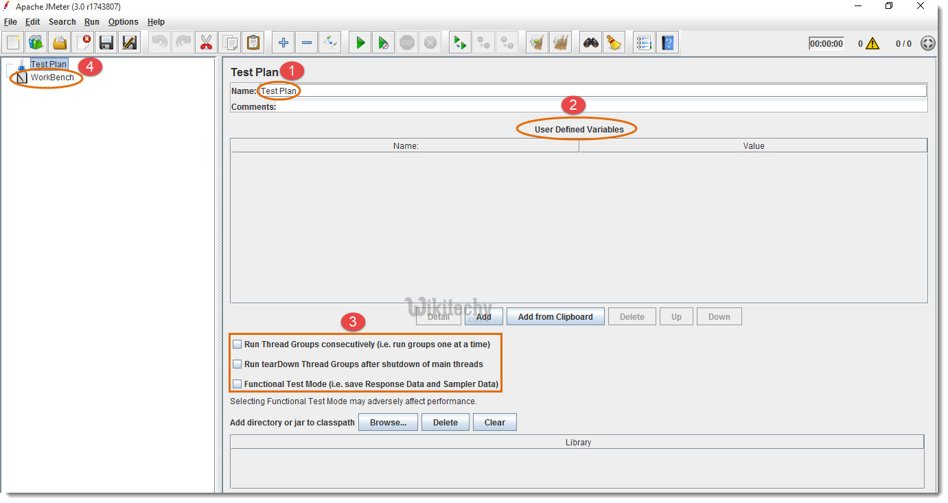  testplan build in jmeter